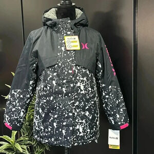 Hurley Phantom Snowboard Hood coat,powder skirt,heat mesh,cold seal,water resist